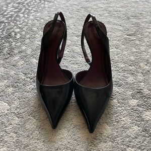 Celine Black Pointed Toe Heels, Women’s size 7 (37)